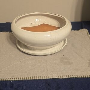 Elegant White Ceramic Bowl